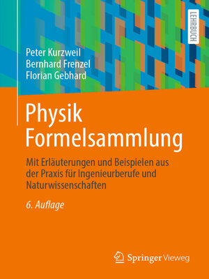 cover image of Physik Formelsammlung